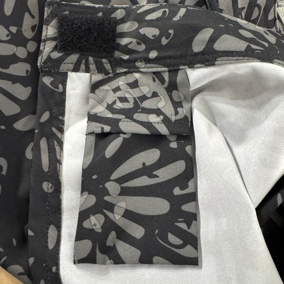 Ripskirt Hawaii Wrap Skirt Cover Up XL Shibori Butterfly Charcoal NWT SW-2079 - Picture 5 of 10